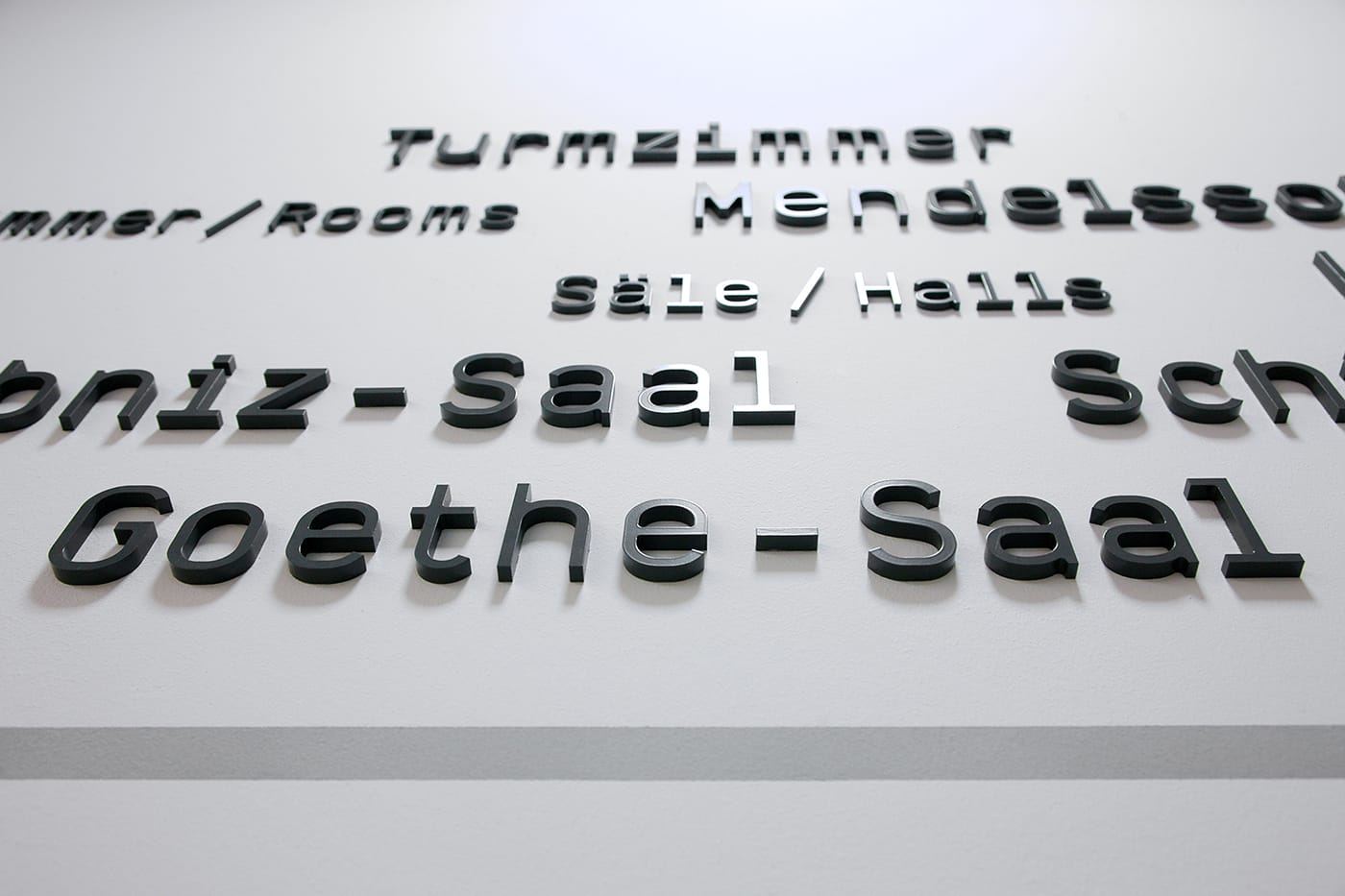 Directional sign (detail)