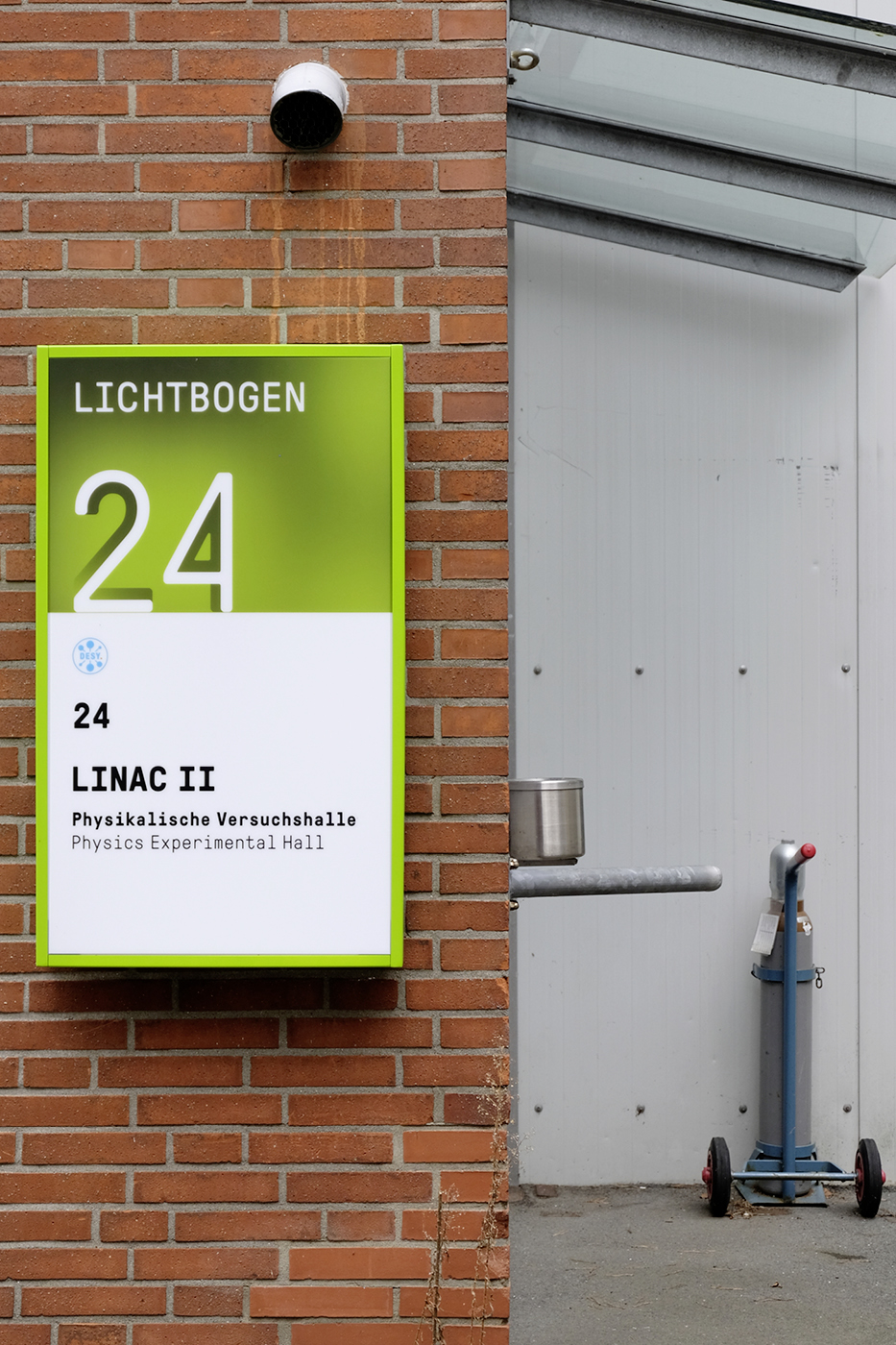 Building identification sign