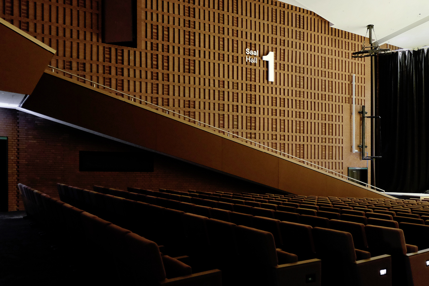 Hall identification sign