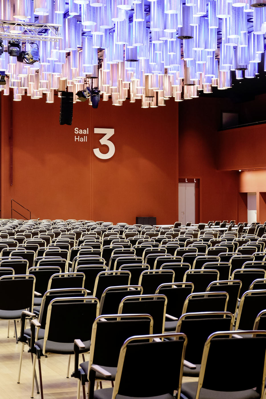 Hall identification sign