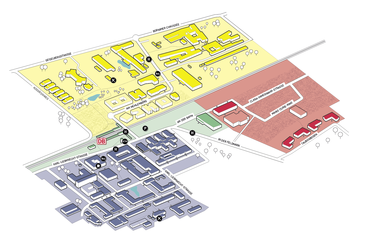 Campus map – graphics