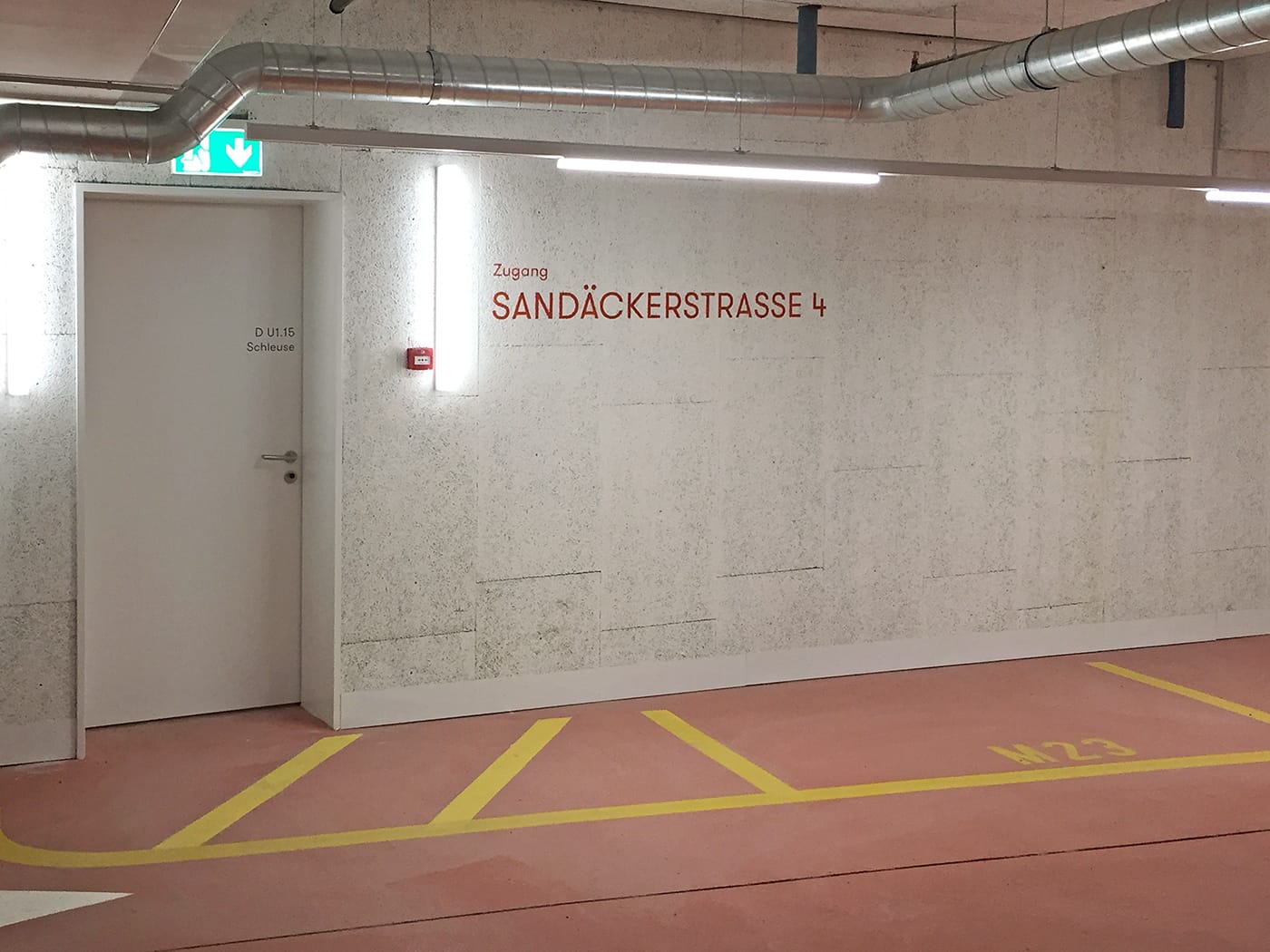 Access identification sign