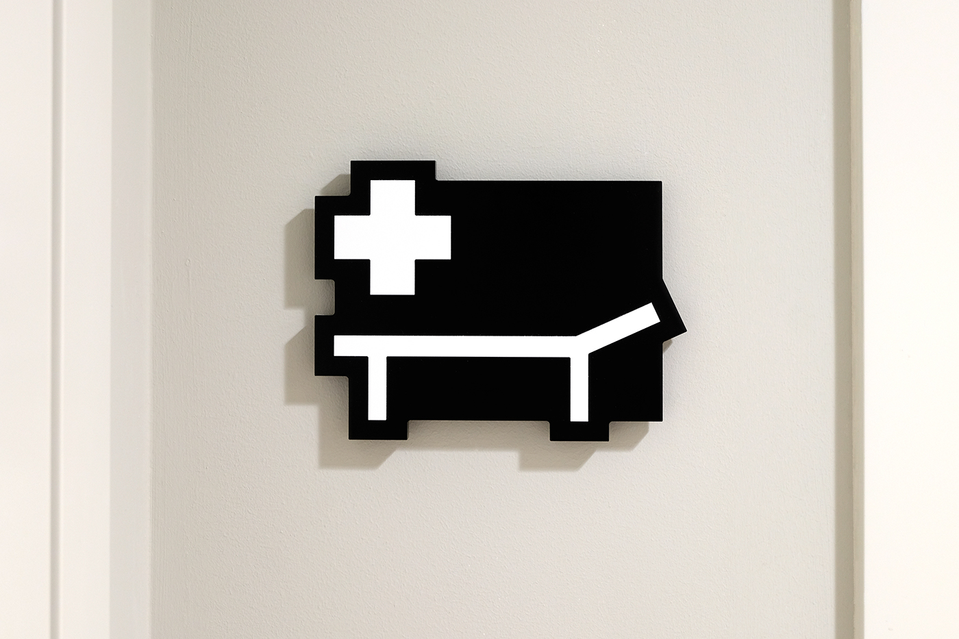 First aid room identification sign