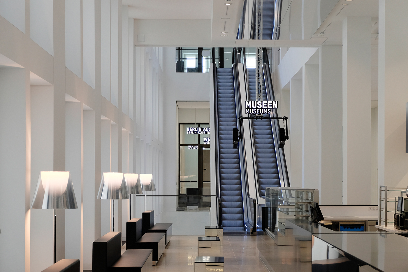 Lighting directional signs