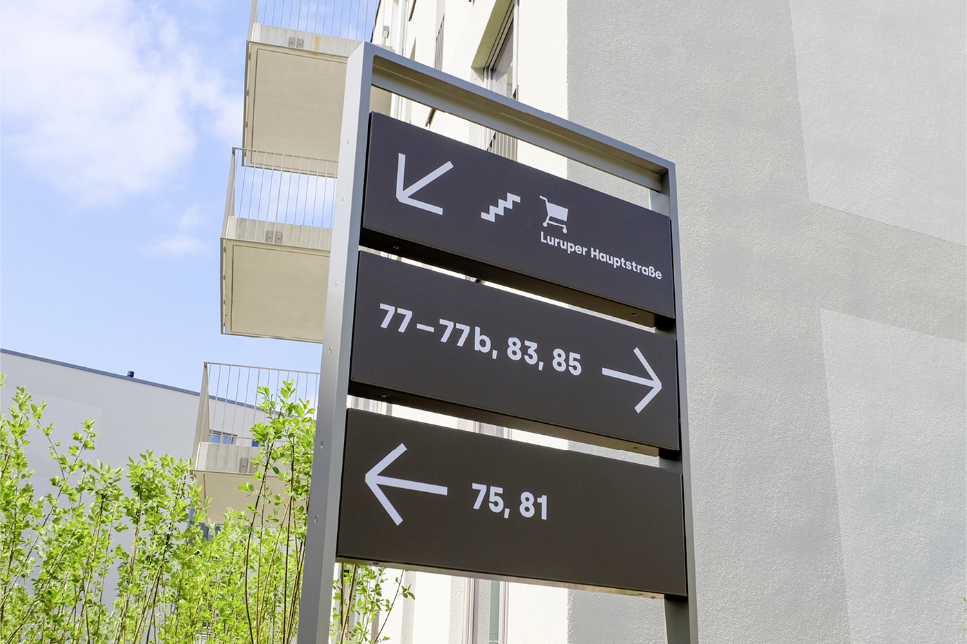Directional sign