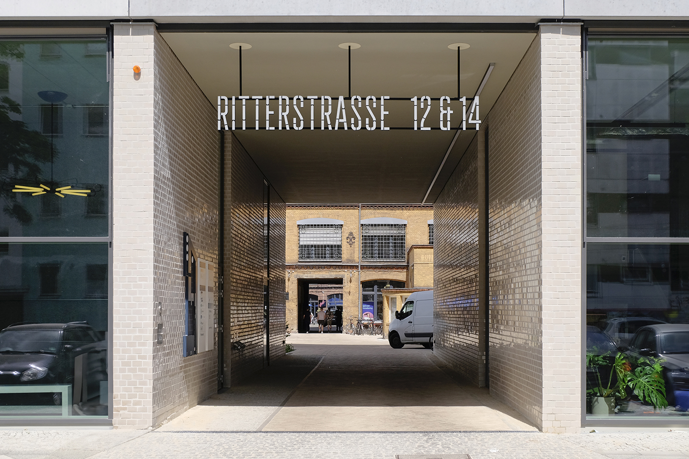 Lighting building signage