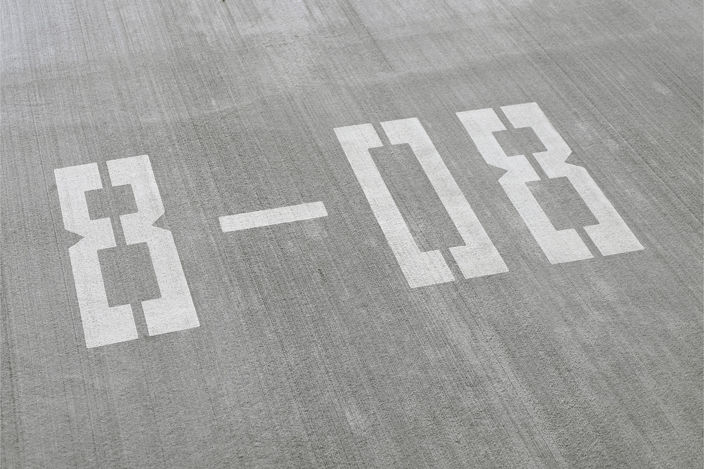 Parking lot numbering