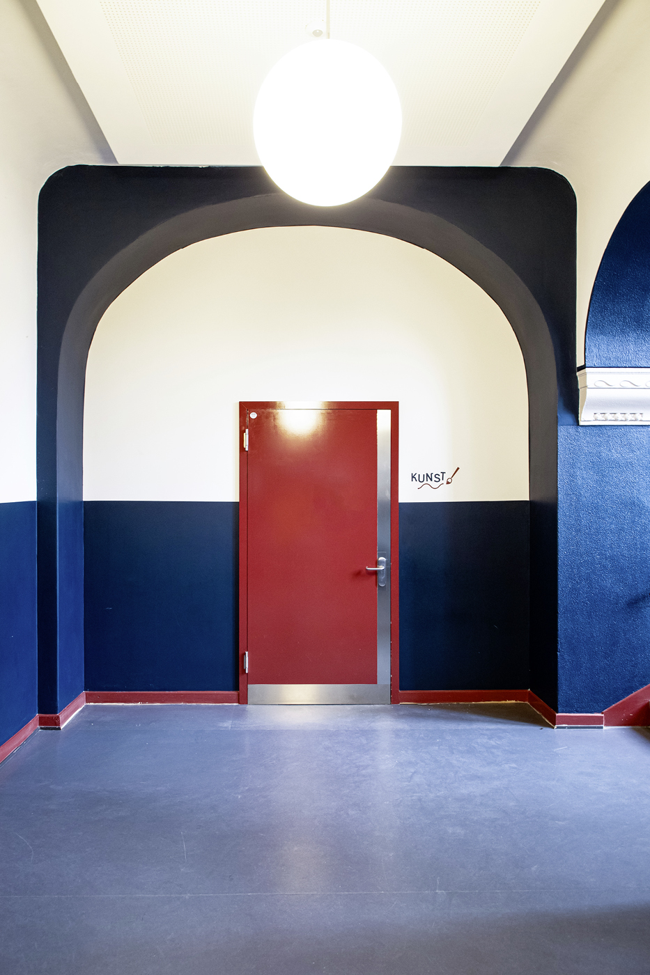 Room identification sign