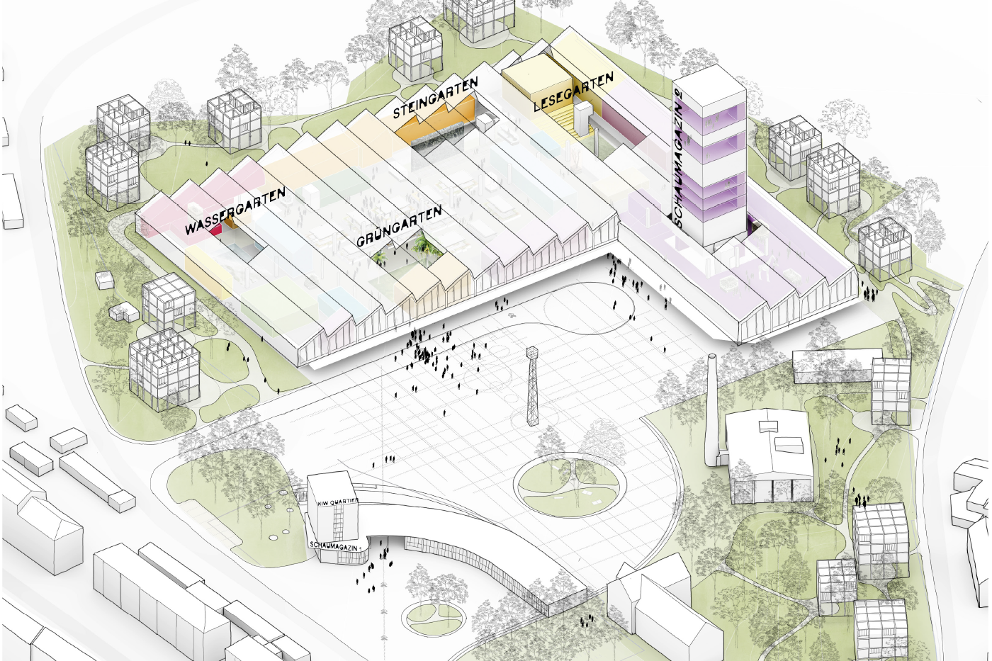 Architecture concept – Building Areas